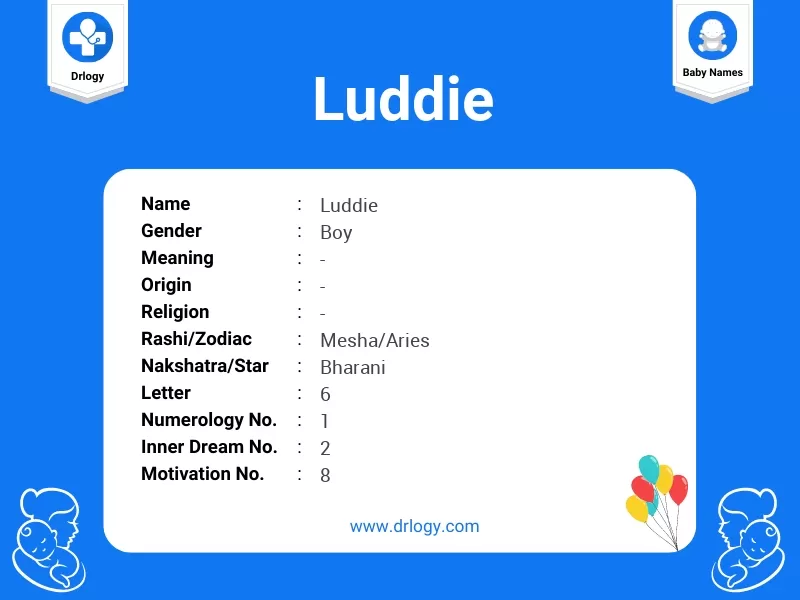 Luddie Name Meaning