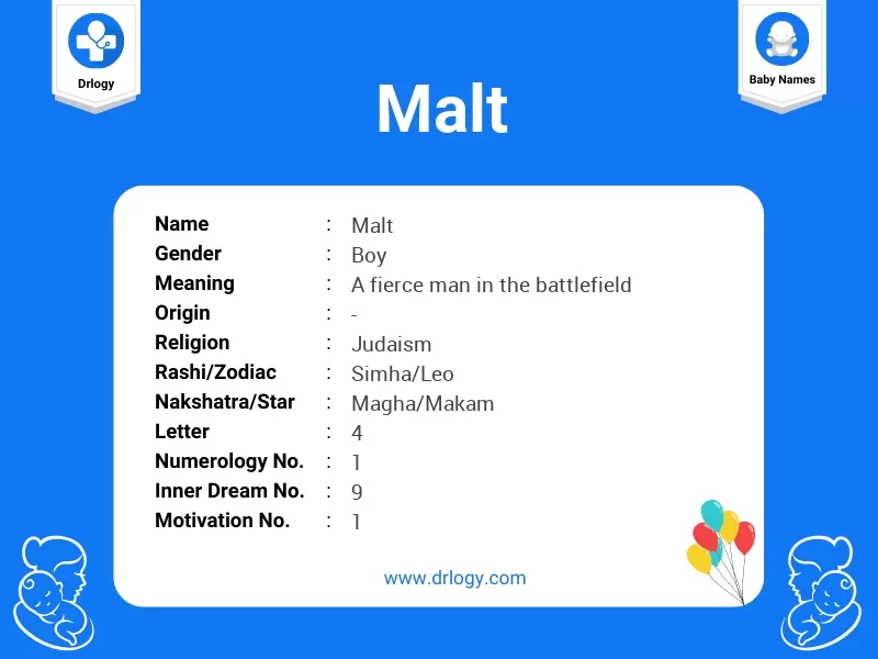 Malt Name Meaning