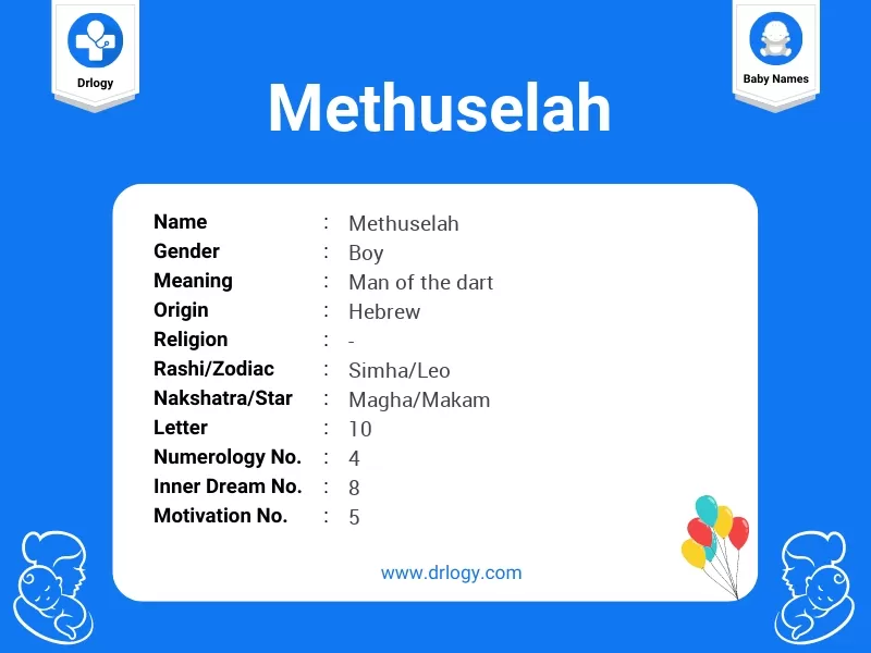 Methuselah Name Meaning