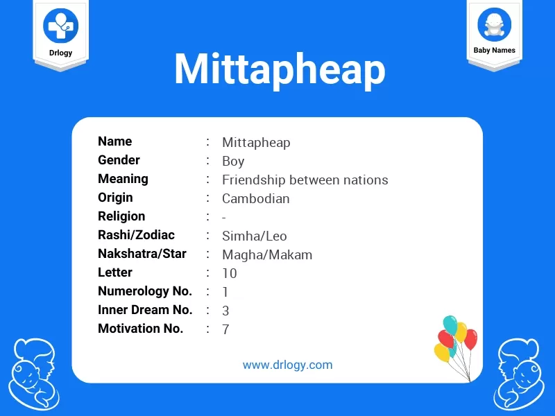 Mittapheap Name Meaning