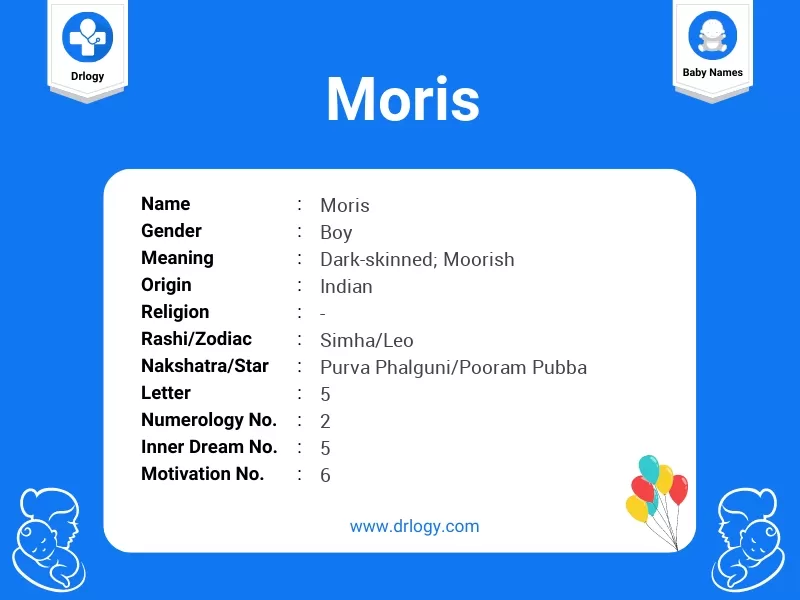 Moris Name Meaning