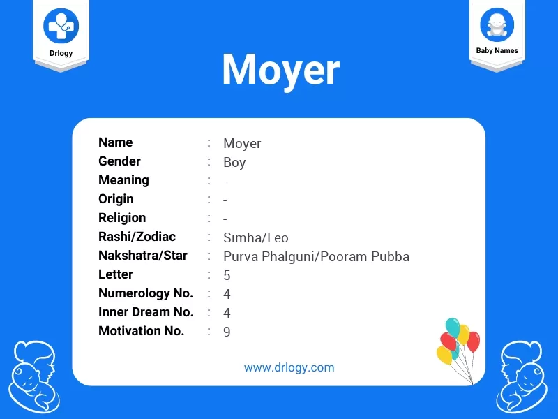 Moyer Name Meaning