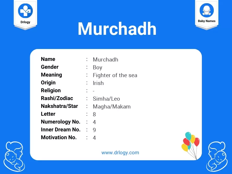 Murchadh Name Meaning