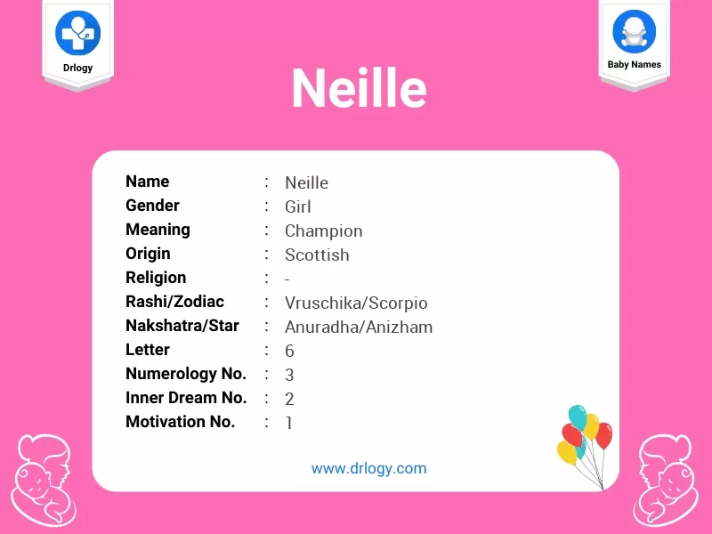 Neille Name Meaning