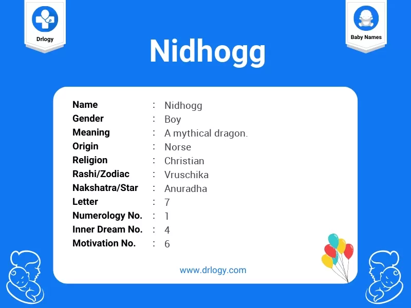 Nidhogg Name Meaning