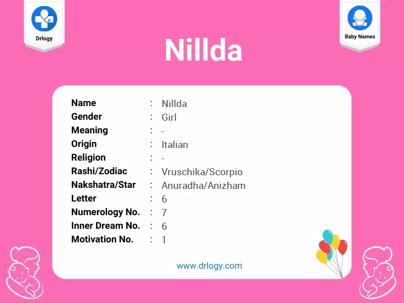 Nillda Name Meaning