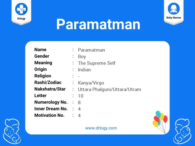 Paramatman Name Meaning