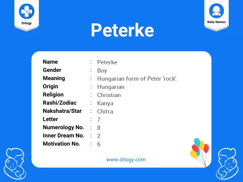 Peterke Name Meaning