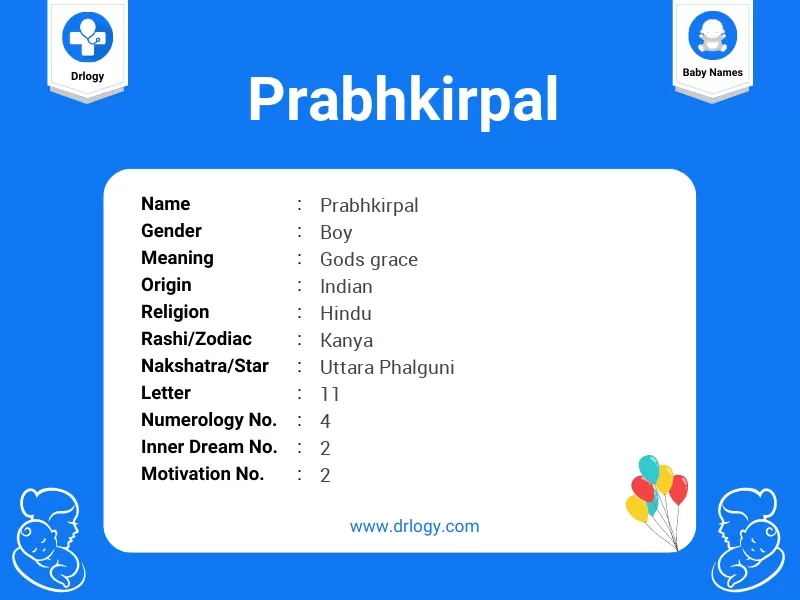 Prabhkirpal Name Meaning