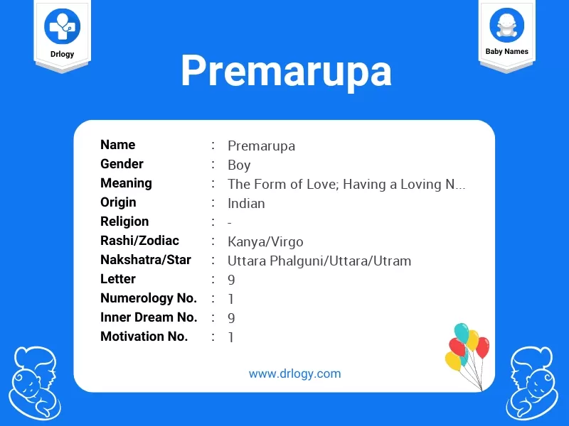 Premarupa Name Meaning