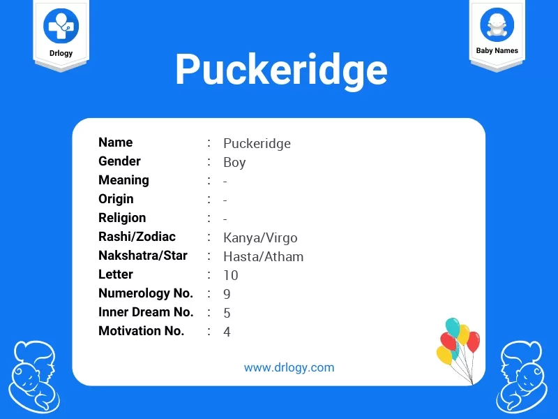 Puckeridge Name Meaning