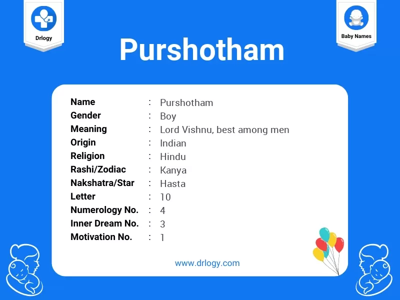Purshotham Name Meaning