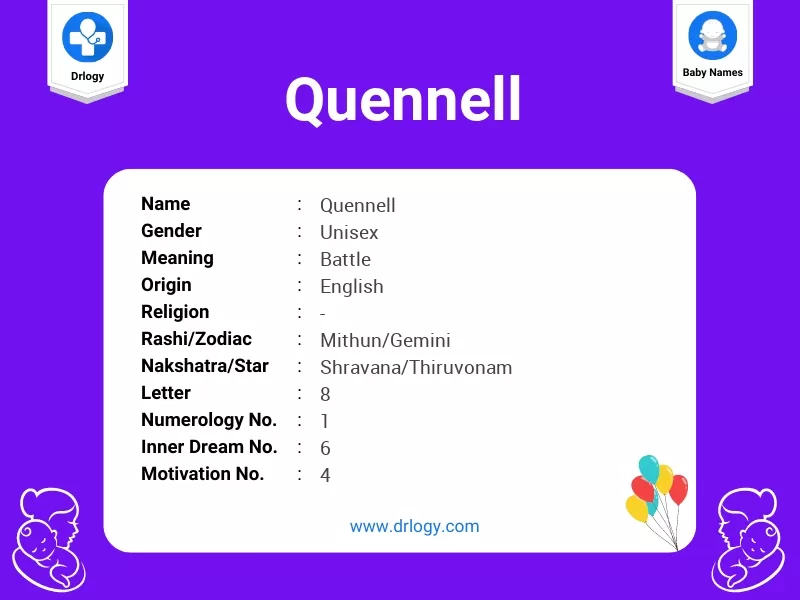 Quennell Name Meaning