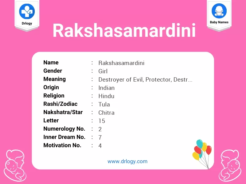 Rakshasamardini Name Meaning