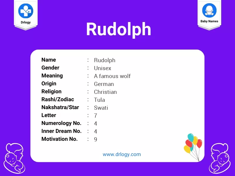 Rudolph Name Meaning