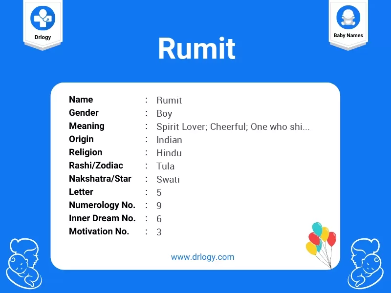 Rumit Name Meaning