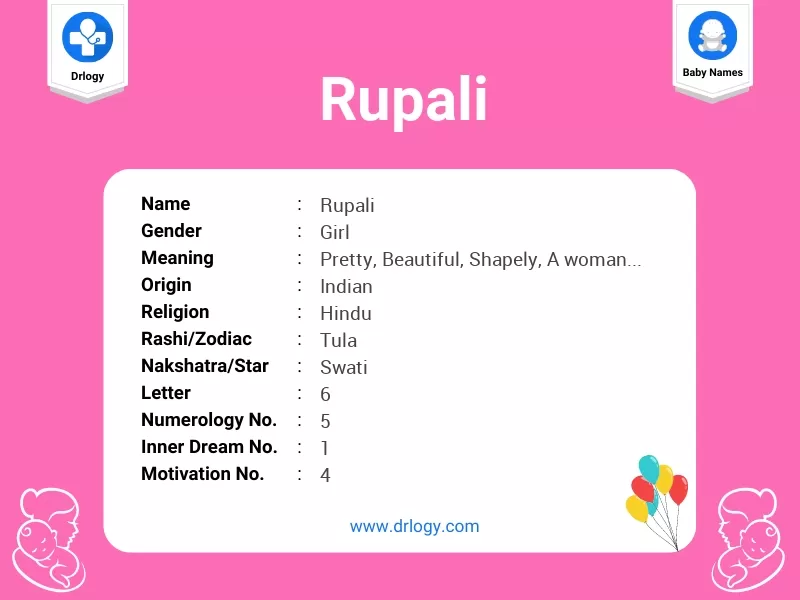 Rupali Name Meaning