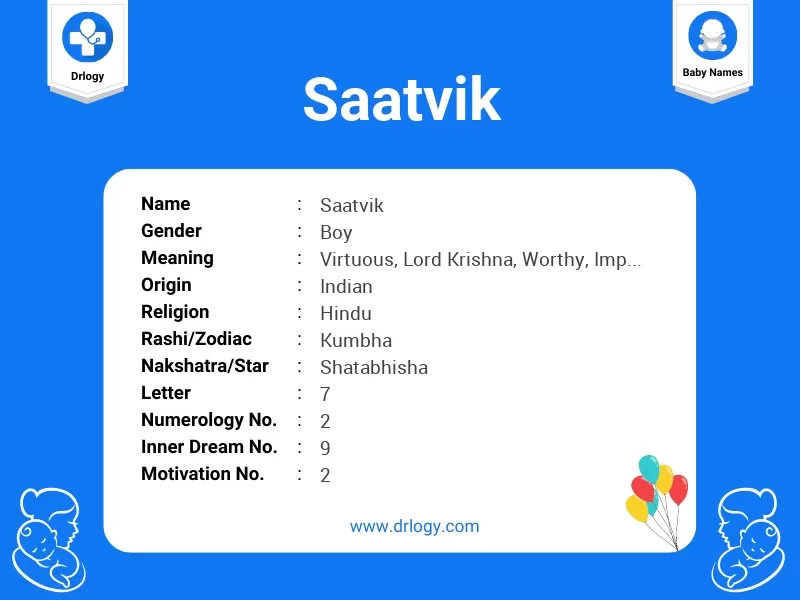 Saatvik Name Meaning