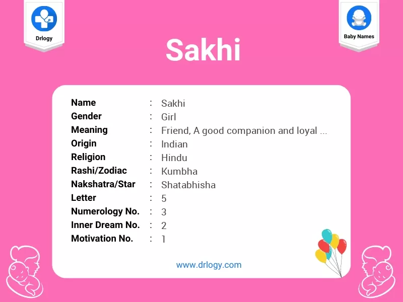 Sakhi Name Meaning