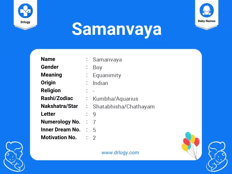Samanvaya Name Meaning