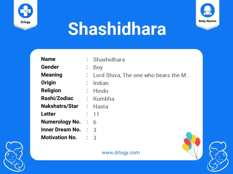Shashidhara Name Meaning