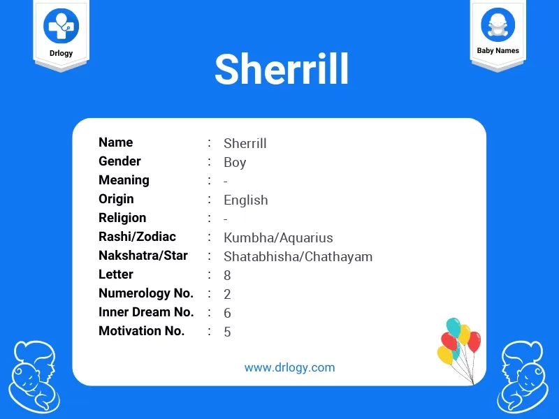 Sherrill Name Meaning