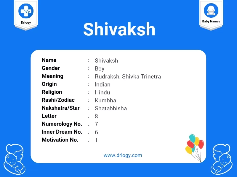 Shivaksh Name Meaning