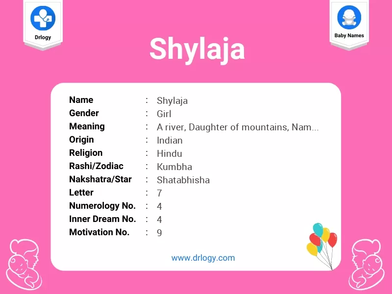 Shylaja Name Meaning