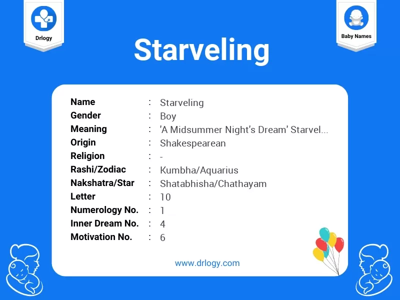 Starveling Name Meaning
