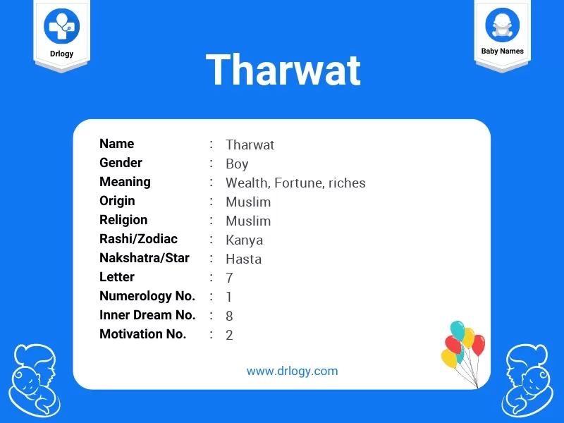 Tharwat Name Meaning