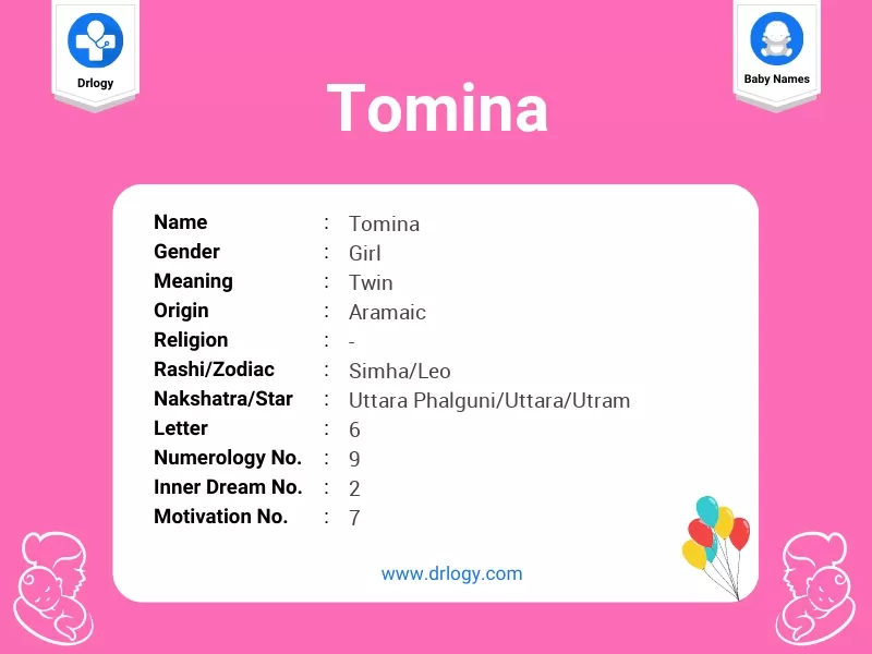 Tomina Name Meaning