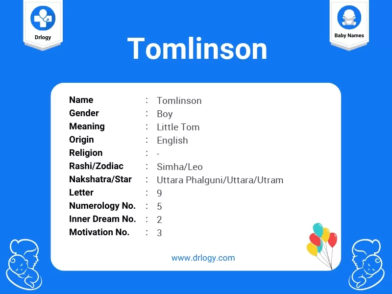 Tomlinson Name Meaning