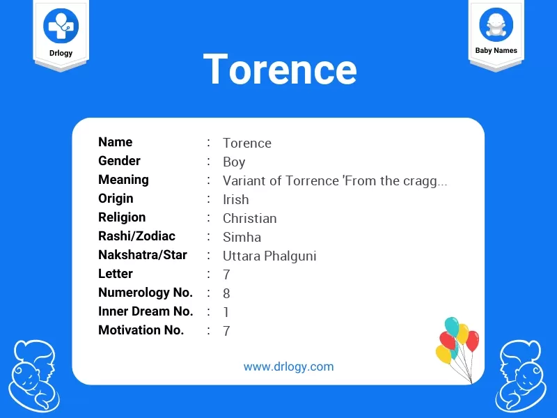 Torence Name Meaning