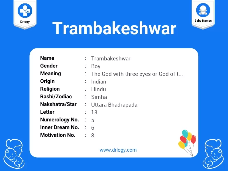 Trambakeshwar Name Meaning