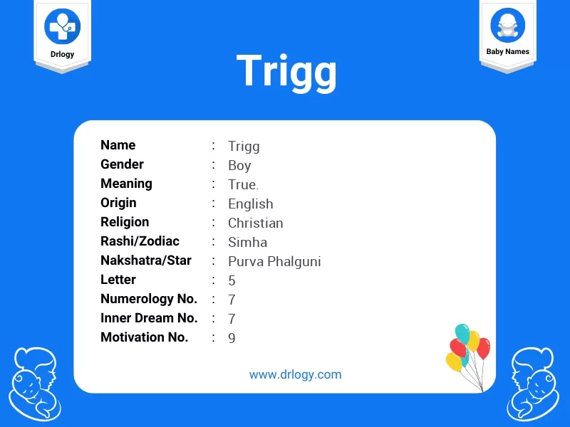 Trigg Name Meaning