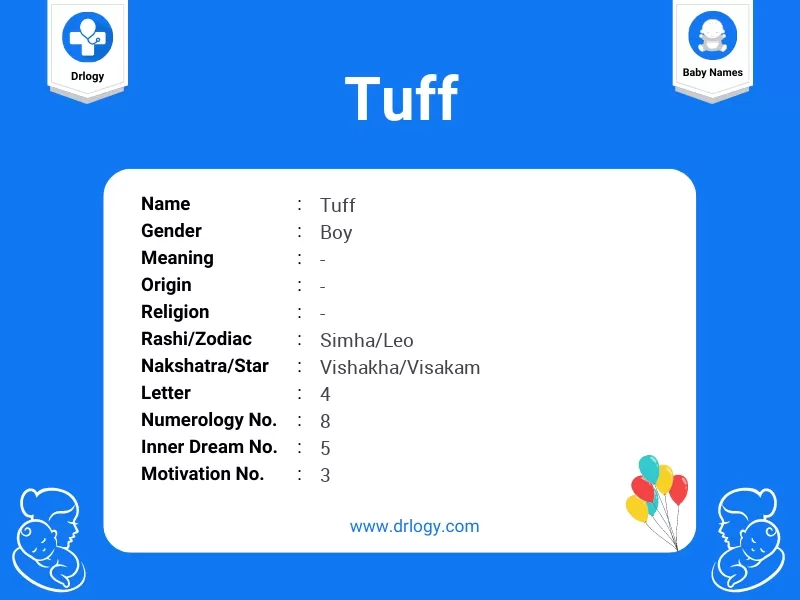 Tuff Name Meaning