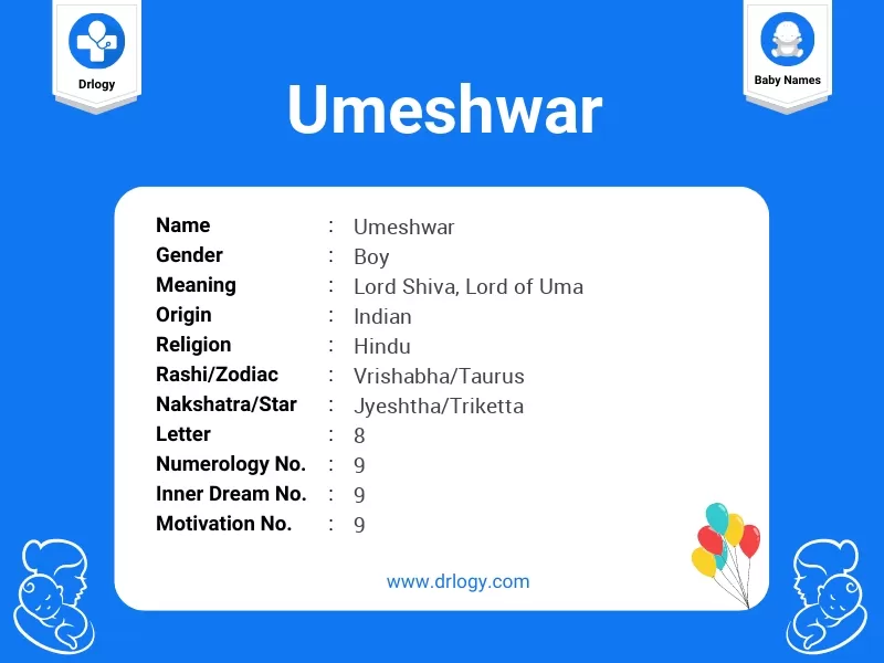 Umeshwar Name Meaning