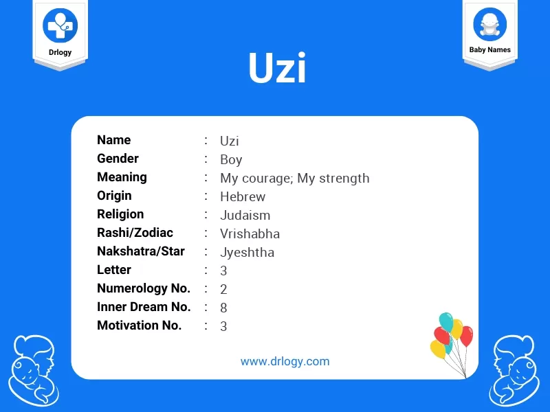 Uzi Name Meaning