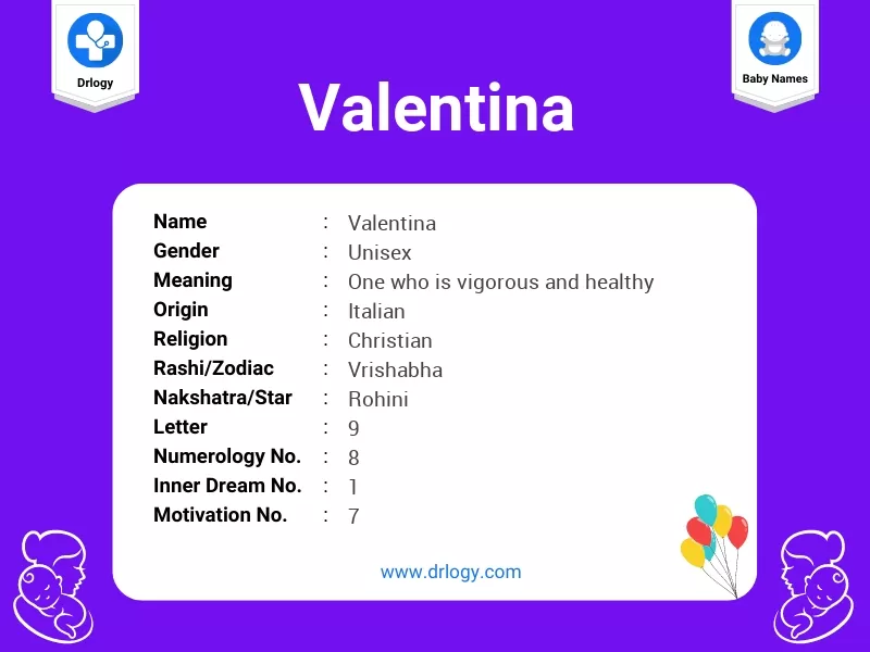 Valentina Name Meaning