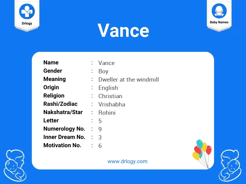 Vance Name Meaning