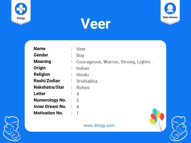 Veer Name Meaning