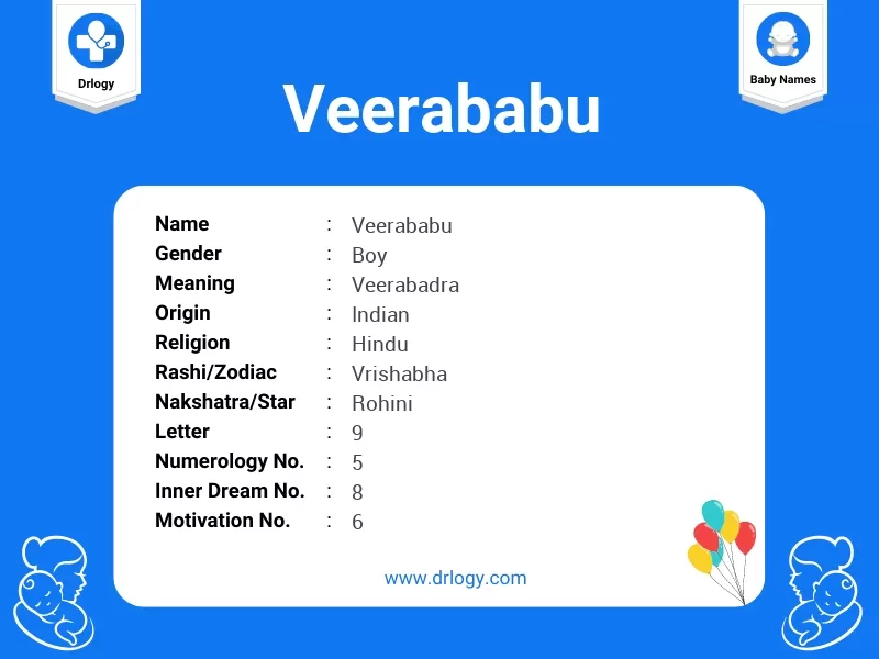 Veerababu Name Meaning