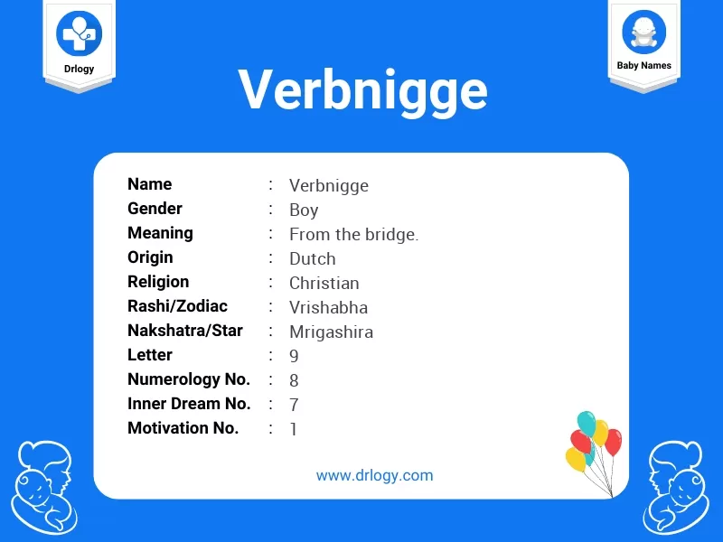 Verbnigge Name Meaning