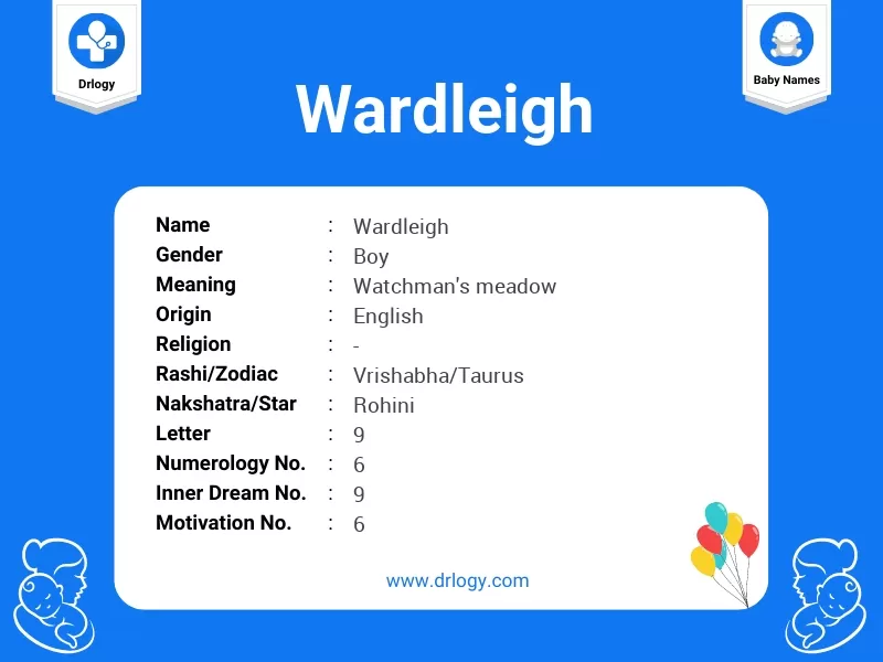 Wardleigh Name Meaning