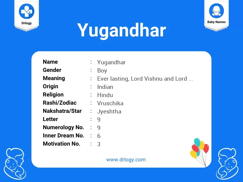Yugandhar Name Meaning