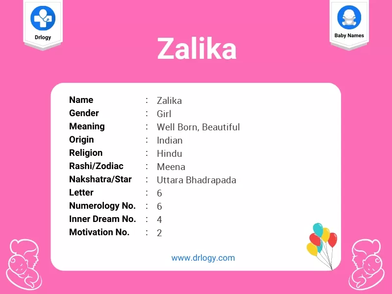 Zalika Name Meaning