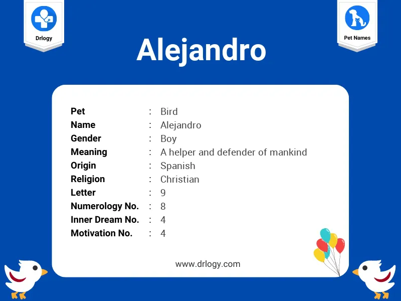 Alejandro Name Meaning
