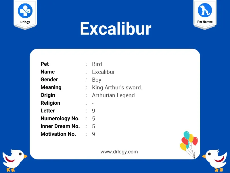 Excalibur Name Meaning