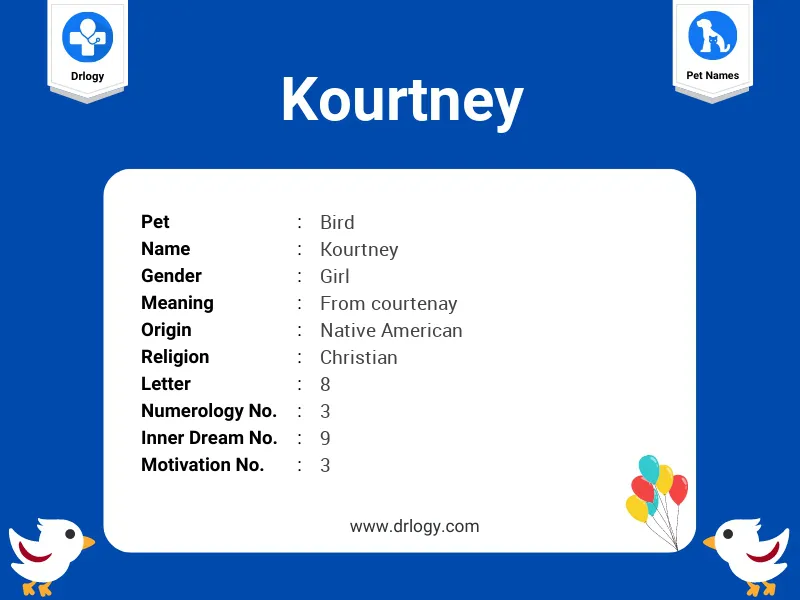 Kourtney Name Meaning