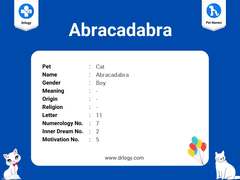 Abracadabra Name Meaning